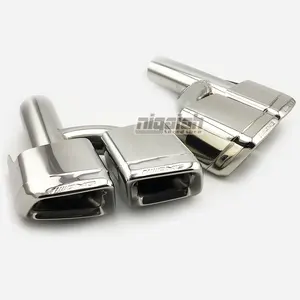 W212 Hot Sale AMG Style Stainless Steel Exhaust Tips For Mercedes W212 W207 W166 C Class E Class