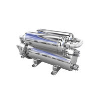 Filtres à eau purificateurs 4 en 1 pour usage domestique, 1000 L/H, UF alcalin, charbon de noix de coco et détartrage anti-calcaire