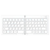 Clavier pliable avec indicateur LED, mini clavier sans fil portable multi-appareils pour tablette, téléphone, iPad