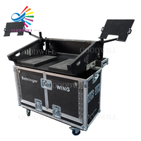 Boîtier hydraulique détachable Goodcase étanche/ignifuge de haute qualité, prêt à l'emploi, pour console numérique Wing, avec levage hydraulique