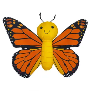 Juguetes interactivos duraderos para mascotas, muñecos de tela Oxford de alta calidad con estampado de mariposas para perros - Product Image 1