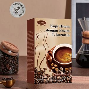 <span class=keywords><strong>Café</strong></span> Instantáneo de L-Carnitina Natural Pura, Sabor Chocolate Negro con <span class=keywords><strong>Azúcar</strong></span>, para Adelgazar, Directo de Fábrica, Personalizable, MOQ Bajo - Product Image 1