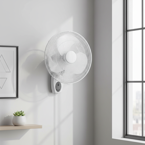 Wall Mounted Plastic Air Cooling <b>Fan</b> with <b>Remote</b> <b>Control</b> Oscillating Low Noise for Commercial & Household Use - Product Image 3