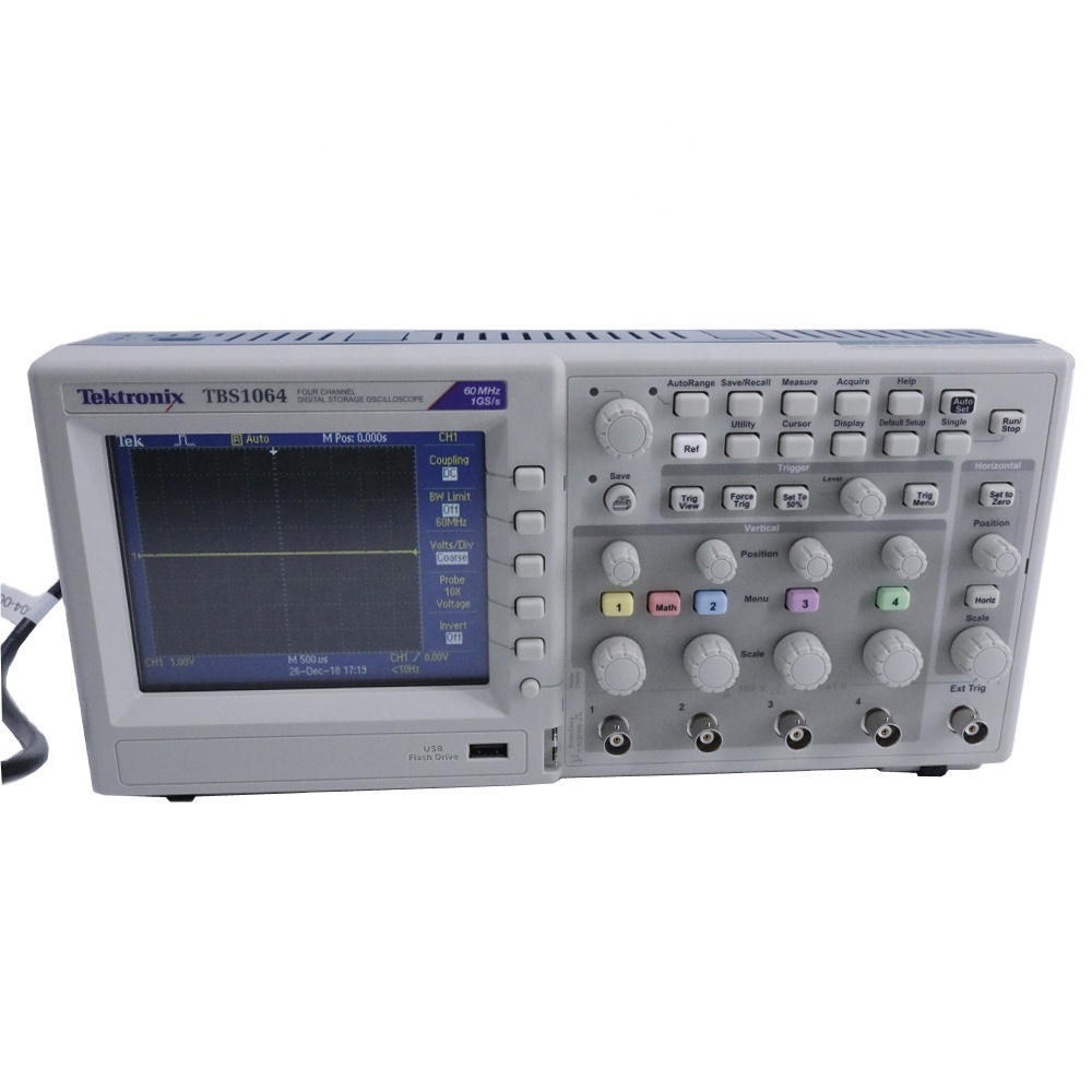 New Tektronix TBS1064 Digital Storage Oscilloscope 60 MHz 4