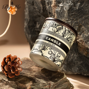 Bougies parfumées de luxe en cire de soja, faites à la main, avec couvercle en bois, livraison rapide, logo personnalisé, idéales pour les occasions de remise de diplôme – Meilleures ventes - Product Image 5