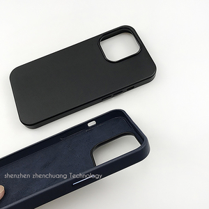 Funda protectora de lujo hecha a mano a prueba de arañazos para 13 IP13 PRO IP13 PRO MAX IP13 Mini PC de cuero microfibra Street Fashion - Product Image 1