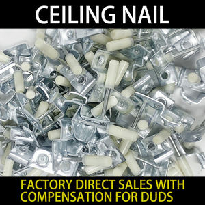 SDIOU M6/M8/M10 Clous de fixation pour plafond, clous en acier manuels pour béton, clous pour murs en béton, pour conduits de câbles de plafond, dispositif de fixation pour rainurage - Product Image 2