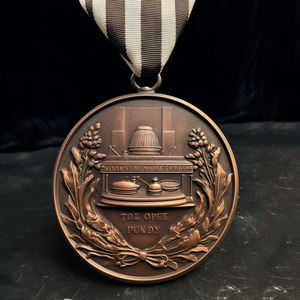 Medallas <span class=keywords><strong>de</strong></span> metal personalizadas al por mayor, competición <span class=keywords><strong>de</strong></span> cocina, <span class=keywords><strong>premios</strong></span> <span class=keywords><strong>de</strong></span> chef <span class=keywords><strong>de</strong></span> barbacoa, medallones coleccionables chapados en oro <span class=keywords><strong>de</strong></span> estilo antiguo, recuerdo - Product Image 1
