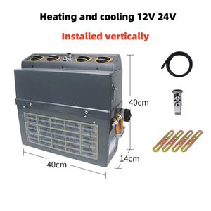 Unidad de <span class=keywords><strong>Aire</strong></span> <span class=keywords><strong>Acondicionado</strong></span> Eléctrica con Termostato de 12V/24V para Estacionamiento de Autos, Camionetas y Autocaravanas DEFU - Product Image 2