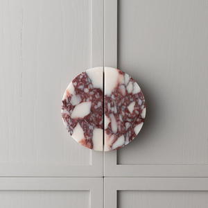 Nhà Máy Bán buôn đá tự nhiên xử lý lối vào retro sang trọng trang trí bằng đá cẩm thạch Núm tủ quần áo cửa Tủ rượu cửa hàng quần áo - Product Image 2