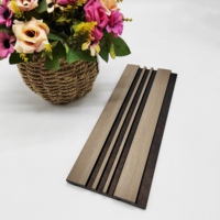 Panneaux muraux intérieurs persiennes au charbon de bois revêtements ps décoration murale intérieure