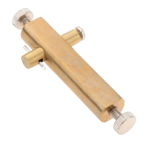 Outils de <span class=keywords><strong>fabrication</strong></span> de violon en laiton, Instrument de musique en or, 4 pièces, incrustation de couleur, hibou incrusté - Product Image 5