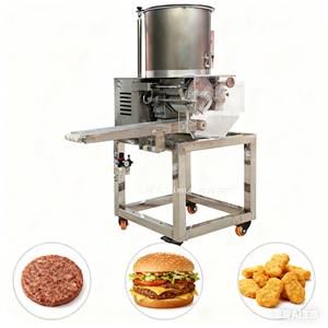 France Paris Jamaïcain Patty Viande Tarte Presse Hamburger Patty Froming Machine Patty Making Machine Poulet Pépites Jamaïcain Formant - Product Image 3