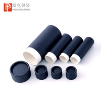 Boîte cylindrique ronde personnalisée pour baume parfumé et stick déodorant solaire – Emballage unique en tube de papier push-up pour cosmétiques