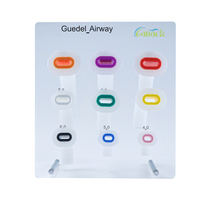 Canack OEM Dispositif médical de classe II, Canule oropharyngée Guedel stérilisée, désinfectée par EOS, certifiée CE, 8 tailles, PP+PE, 3 ans