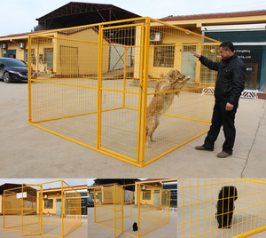 Kandang Anjing Besar Jaring Kawat Tugas Berat Luar Ruangan 2022 untuk Peternakan - Product Image 2