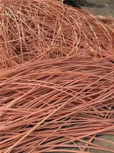 Alambre de cobre chatarra de alta pureza proveedor 99.99%