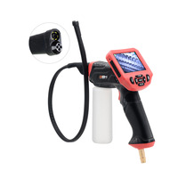Pistolet de nettoyage multifonctionnel pour climatiseur avec écran LCD, caméra d'inspection HD en temps réel et outil de lavage avec buse de pulvérisation
