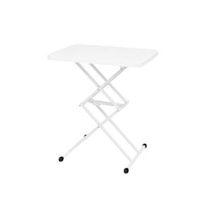 Table pliante Lida, taille standard, surface en plastique, bureau pliable pour ordinateur, utilisation à domicile ou au bureau - Product Image 4