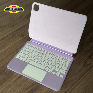 Aluminum Alloy Magic <b>Keyboard</b> Case for iPad Pro 11" 13" M5 2026 Purple Ultra Thin Full Size Wireless <b>Keyboard</b> Stable Connection - Product Image 6