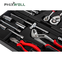 Ensemble d'outils de quincaillerie robuste de 105 pièces, kit d'outils spéciaux pour électriciens, outils de travail manuel pour l'entretien, outils multifonctions pour la maison