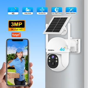 Caméra de sécurité PTZ solaire sans fil JOAREON New Tuya, alimentée par batterie, 3MP, dôme, réseau, 4G - Product Image 2