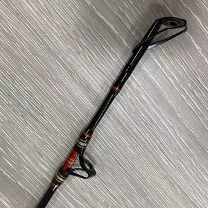 BIG Game 1.8m-<span class=keywords><strong>2</strong></span>.4m canne à pêche à la traîne <span class=keywords><strong>2</strong></span> sections en Fiber de carbone bateau canne à pêche dureté lourde cannes de surf pour carpe directement de l'usine - Product Image 5