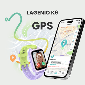 LAGENIO Nouveau produit Montre connectée pour enfants avec carte SIM 4G AI, appel vidéo, SOS, IP68, GPS, WIFI, LBS, A-GPS, accéléromètre - Product Image 3