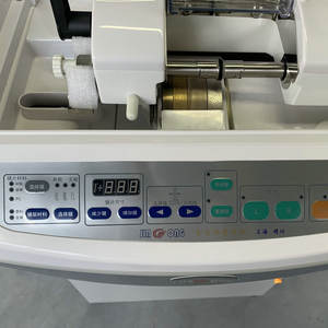 Machine à tailler les verres semi-automatique Shanghai Jinggong SJG-5188, équipement de traitement du verre en acier blanc - Product Image 3