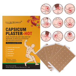 Parche de Alivio del <span class=keywords><strong>Dolor</strong></span> Personalizado con Vitamina E, Herbal y Ecológico, 7*10cm, OEM y ODM, para el Cuidado de la Salud - Product Image 2