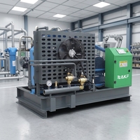 Compresor de Aire de Alta Presión ZAKF de 22KW, 40 Bar, 6m³/min, Compresor Industrial para Moldeo por Soplado de Plástico PET