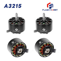 Moteur Brushless DC Flashhobby A3215 900KV 3-8S à Haute Poussée et Couple Élevé en Aluminium CNC 6061 pour Drone RC, Avion FPV, Multicoptère