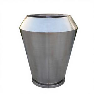 Pots de fleurs décoratifs en métal, extra grands, fabricant de pots de plantes en Chine, Foshan, fabricant professionnel de jardinières en métal sur mesure pour extérieur. - Product Image 3