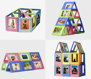 Marco DE FOTOS magnético al por mayor para <span class=keywords><strong>Fujifilm</strong></span> <span class=keywords><strong>Instax</strong></span> <span class=keywords><strong>Mini</strong></span> 9 7S 8 25 50S <span class=keywords><strong>90</strong></span> película marco de fotos de 3 pulgadas - Product Image 2