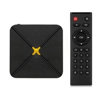 HLQ-PLUS Boîtier Mini Smart TV HD avec Chaînes IP, Système Cloud 8 Go, Vidéos de démarrage personnalisables et Diffusion en direct de réseaux TV