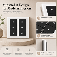 Panneau de contrôle mural HomeKit à écran tactile pour la domotique, compatible Matter, pour maisons et hôtels