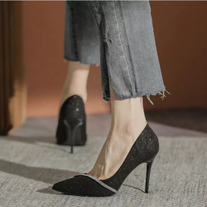 Chaussures à talons hauts élégants pour femmes, de luxe, à la mode <span class=keywords><strong>chinoise</strong></span> - Product Image 4