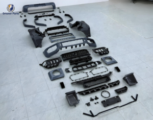 Mô hình 2025g lớp w464 phụ tùng ô tô nâng cấp lên w465 G63 AMG xe BodyKit với cản trước cản sau sửa đổi vỉ nướng - Product Image 3