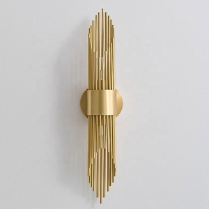 Muro di rame luce di lusso corridoio sfondo corridoi passaggi camere da letto e lampade da parete comodino - Product Image 6