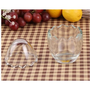 Forma de huevo Lindas velas de soja Perfumadas Lujo Etiqueta privada Portavelas Buding Glass Candle Cup - Product Image 5