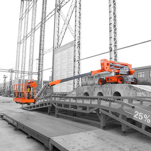 BT28RT DINGLI 28m télescopique Machine de levage remorquable nacelle élévatrice cerise cueilleur roues araignée articulée télescopique nacelle élévatrice - Product Image 6