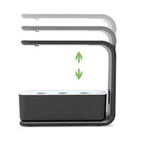 Mini Jardin d'Herbes Intelligent à LED pour l'Intérieur, Petit Kit de Culture Hydroponique Automatique pour la Maison, Système d'Aquaponie avec Pompe pour Micro-légumes