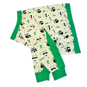 Fabricante personalizado Panda diseño algodón refrigeración mascota chaleco lujo Panda estampado perro ropa verano transpirable perro gato ropa