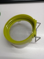 Nouveau design, couvercle germinant 86 mm en ABS 316 avec support en acier inoxydable pour bocal Mason à large ouverture
