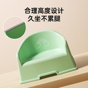 เก้าอี้เด็กน้องชูการ์บอยพร้อมพนักพิงสูง 11 ซม. ทนทานสำหรับใช้ในบ้านห้องนั่งเล่นเด็กอนุบาล - Product Image 5