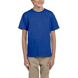 T-shirts unis pour enfants, garçons et filles, 100% coton, manches courtes, impression personnalisée du logo - Product Image 6
