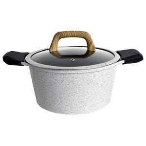 Juego de Utensilios de Cocina de Granito Fundido a Presión de Aluminio, Ollas y Sartenes con Revestimiento Antiadherente de Mármol, Sartenes Antiadherentes - Product Image 4