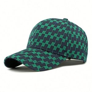Nouvelle Casquette de Baseball 2025 pour Hommes et Femmes – Chapeau de Soleil Extérieur Printemps-Été à Carreaux Tendance – Casquette de Sport à 6 Panneaux - Product Image 6