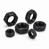Écrou hexagonal noir DIN934 Classe 8 pour véhicules et machines agricoles M8 M10 M12 M16 – Vente en gros Yunnan Kunming Chine