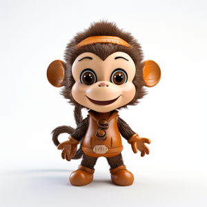 Set di Statuette Realistiche di Scimmie Personalizzate in PVC, Giocattoli di Animali Selvatici del Gioco di Ruolo, Decorazioni Educative per Feste per Bambini - Product Image 2